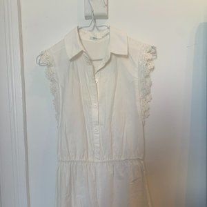 XS Kimchi Blue white romper